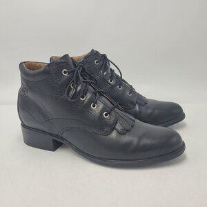 Ariat Josie Womens 9 Ankle Boot Premium Leather Riding Kiltie Equestrian Western